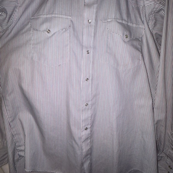 Men’s Classic Western Snap Close Dress Shirt - Picture 4 of 12